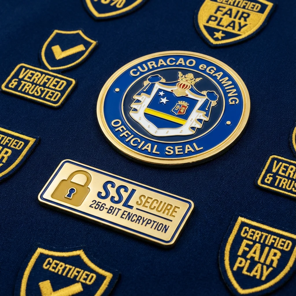 Licencia Curaçao eGaming y certificados de seguridad